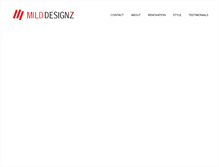 Tablet Screenshot of milddesignz.com